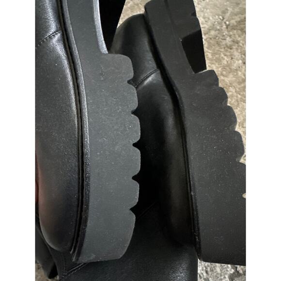 Stuart‎ Weitzman Black LOWLAND ULTRALIFT PLATFORM BOOT size 5.5B - Picture 12 of 12